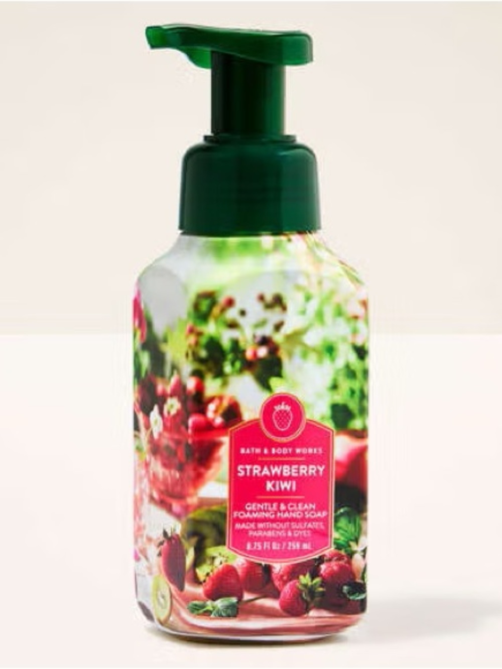 Bath & Body Works Strawberry Kiwi Foaming Hand Soap Bundle of 2